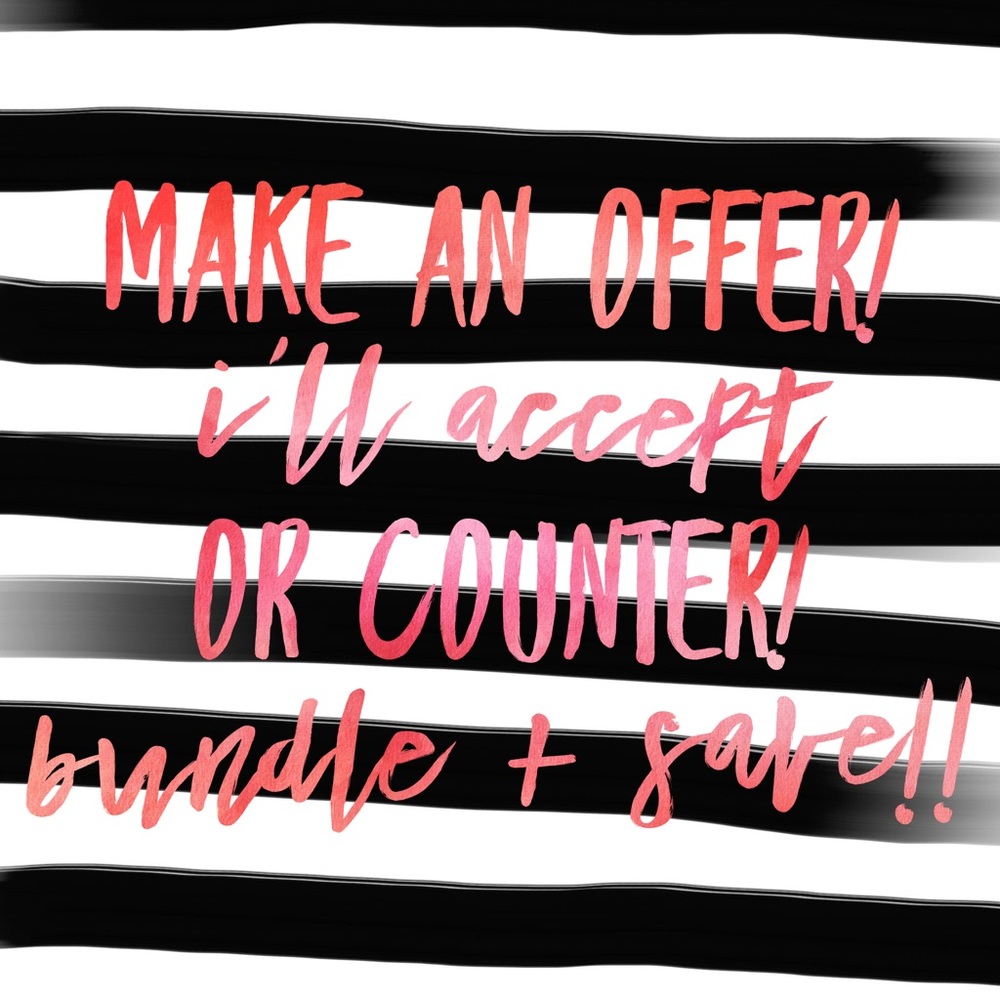 all offers considered or countered!